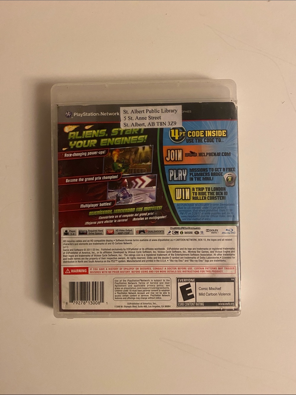 Ben 10 Galactic Racing PS3 - Picture 2 of 3
